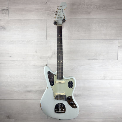 FENDER Custom Shop 63 JAGUAR Relic, Super Faded Aged Sonic Blue