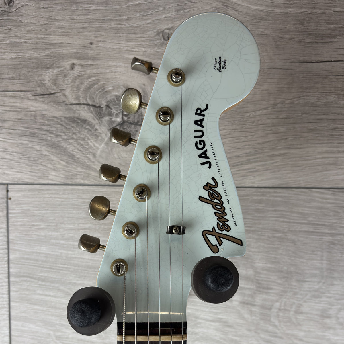 FENDER Custom Shop 63 JAGUAR Relic, Super Faded Aged Sonic Blue
