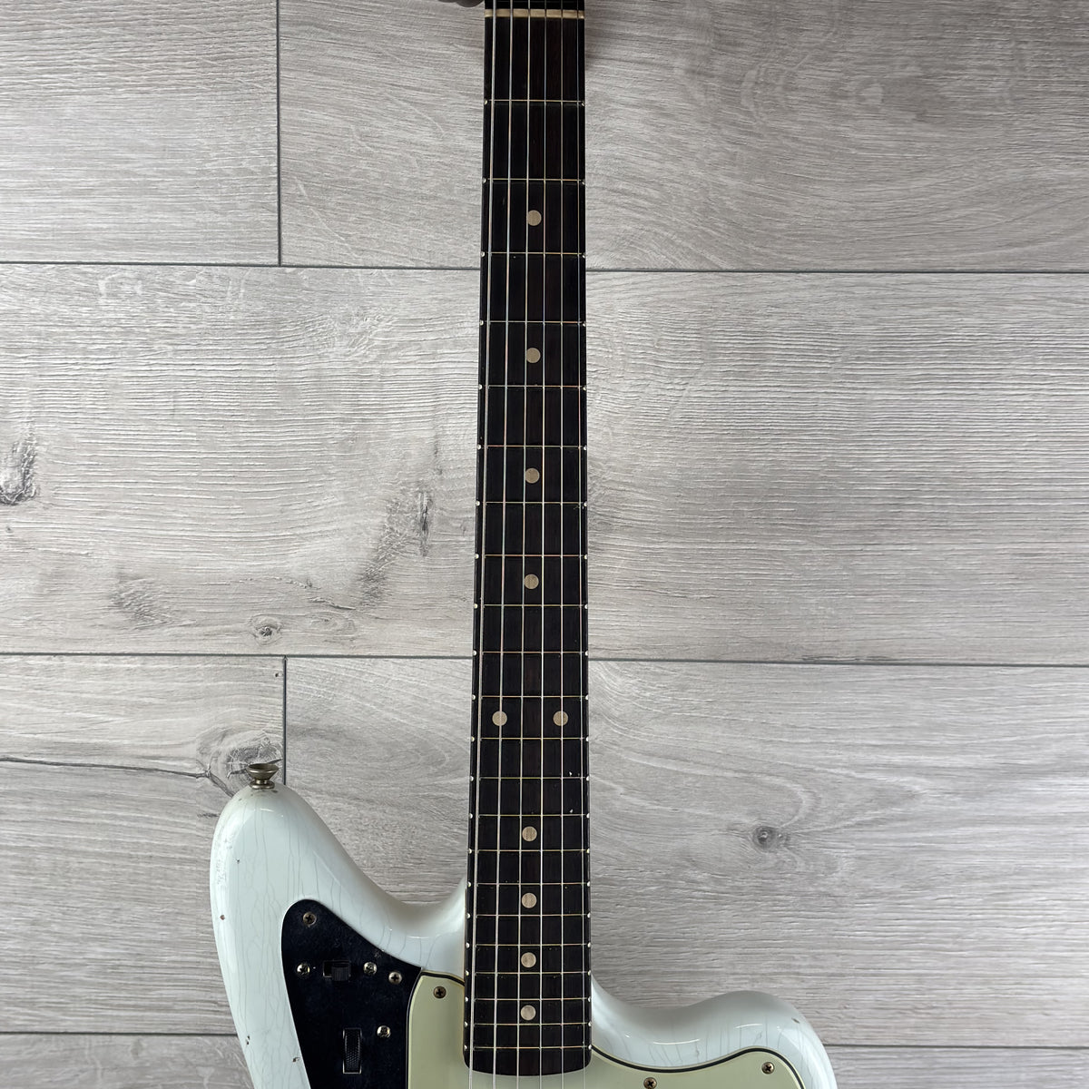FENDER Custom Shop 63 JAGUAR Relic, Super Faded Aged Sonic Blue