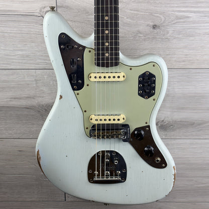 FENDER Custom Shop 63 JAGUAR Relic, Super Faded Aged Sonic Blue