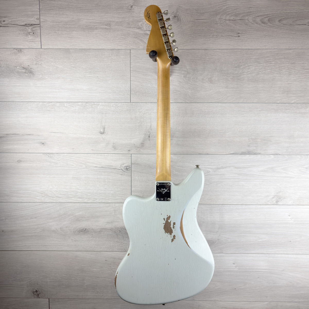 FENDER Custom Shop 63 JAGUAR Relic, Super Faded Aged Sonic Blue