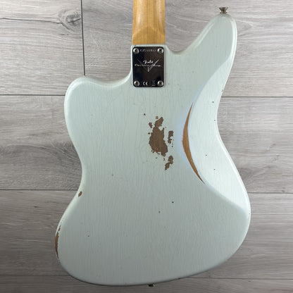 FENDER Custom Shop 63 JAGUAR Relic, Super Faded Aged Sonic Blue