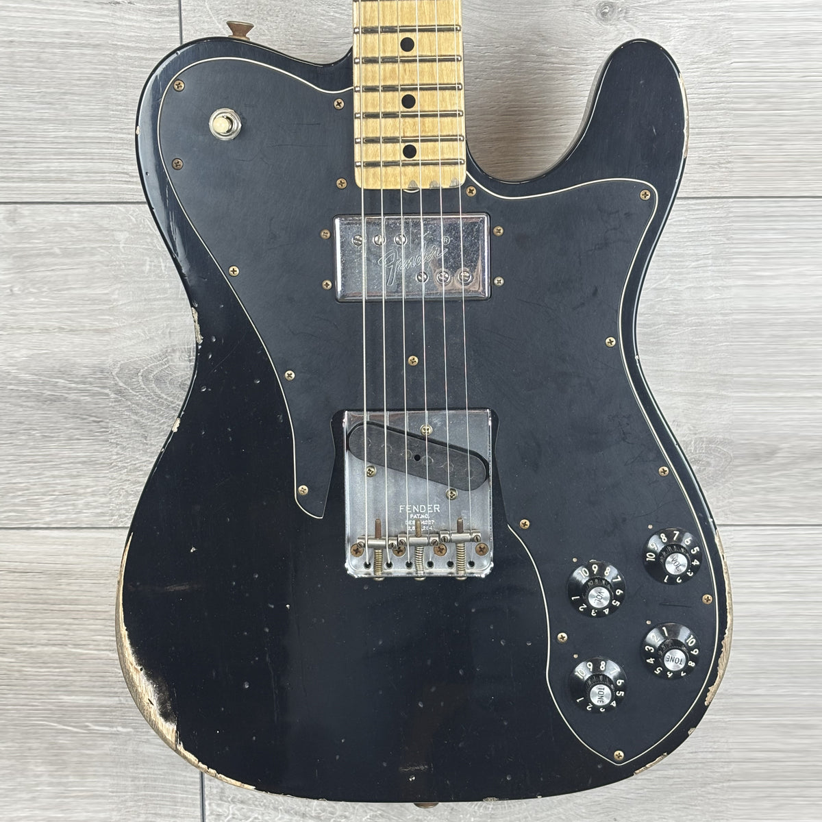 FENDER Custom Shop 2020 LTD Telecaster Custom Relic, Aged Black