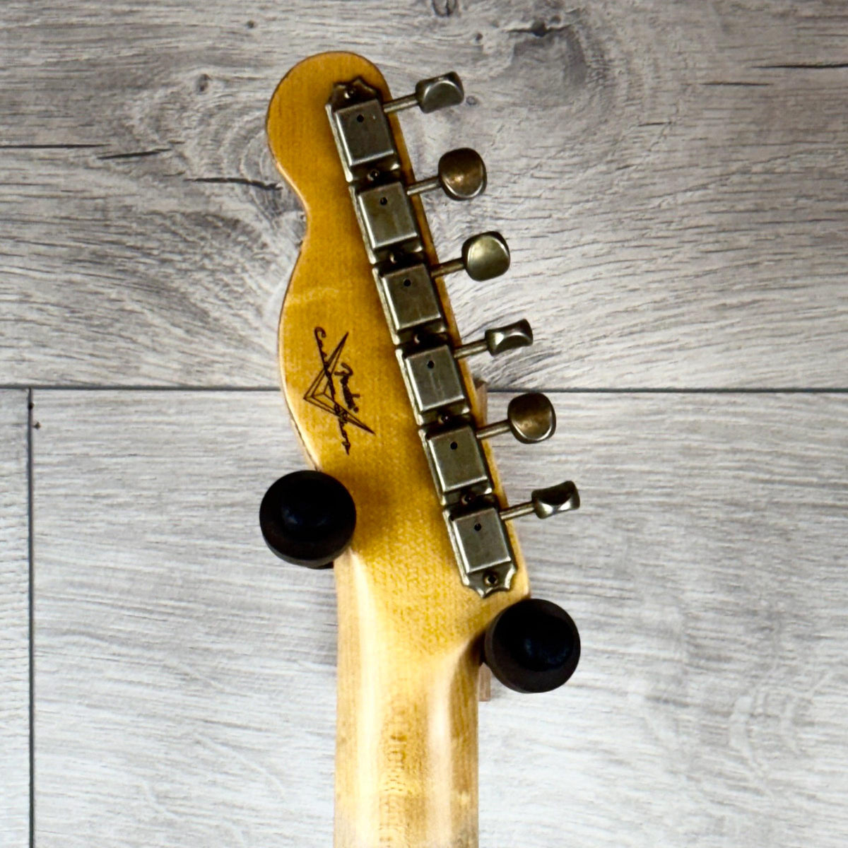 FENDER Custom Shop 1960 Telecaster Custom Heavy Relic, 3A Rosewood Fingerboard, Super Faded Aged Chocolate 3-Color Sunburst