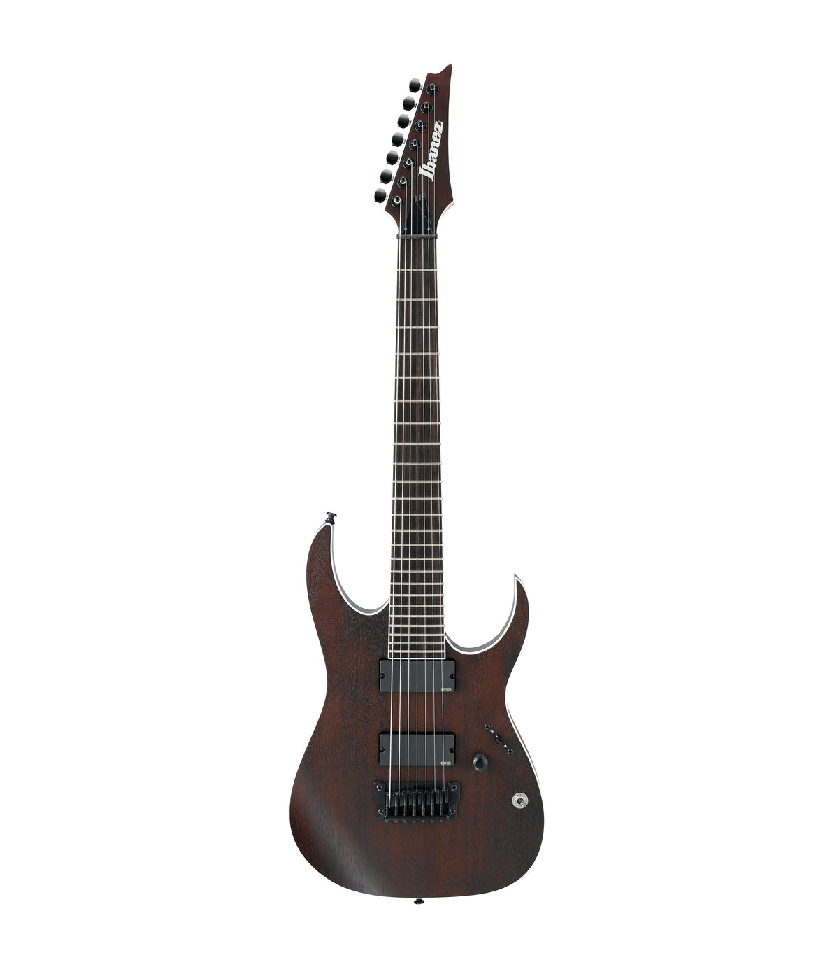 Ibanez RGIR27BFE Iron Label 7-String Guitar Walnut Flat