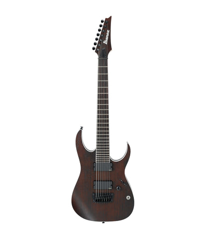 Ibanez RGIR27BFE Iron Label 7-String Guitar Walnut Flat