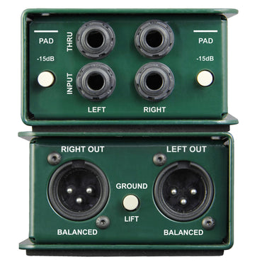 RADIAL JDI Stereo Premium Stereo Passive DI