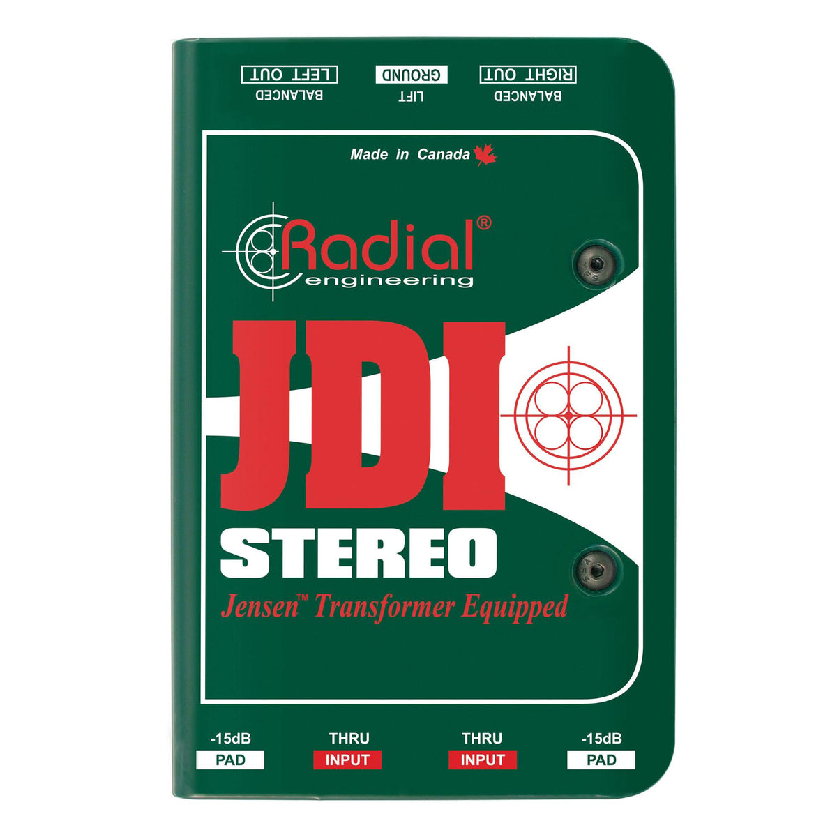 RADIAL JDI Stereo Premium Stereo Passive DI