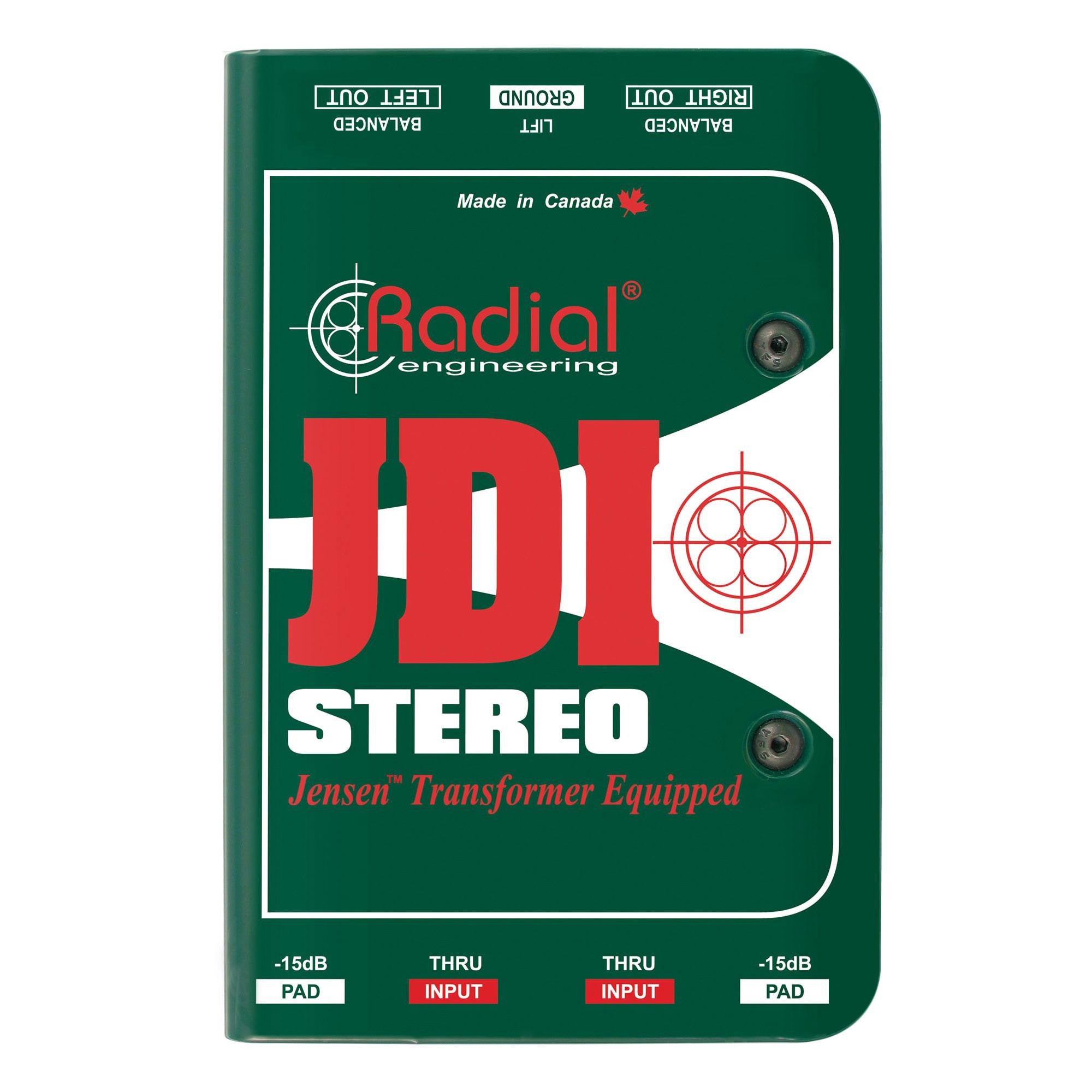 RADIAL JDI Stereo Premium Stereo Passive DI