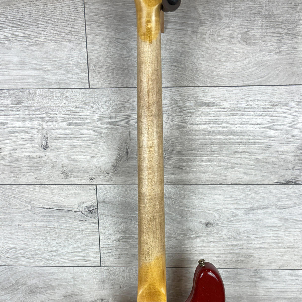 FENDER Custom Shop Limited Edition P-Jazz Bass Relic, 1-Piece Quartersawn Maple Neck Fingerboard, Aged Cimarron Red