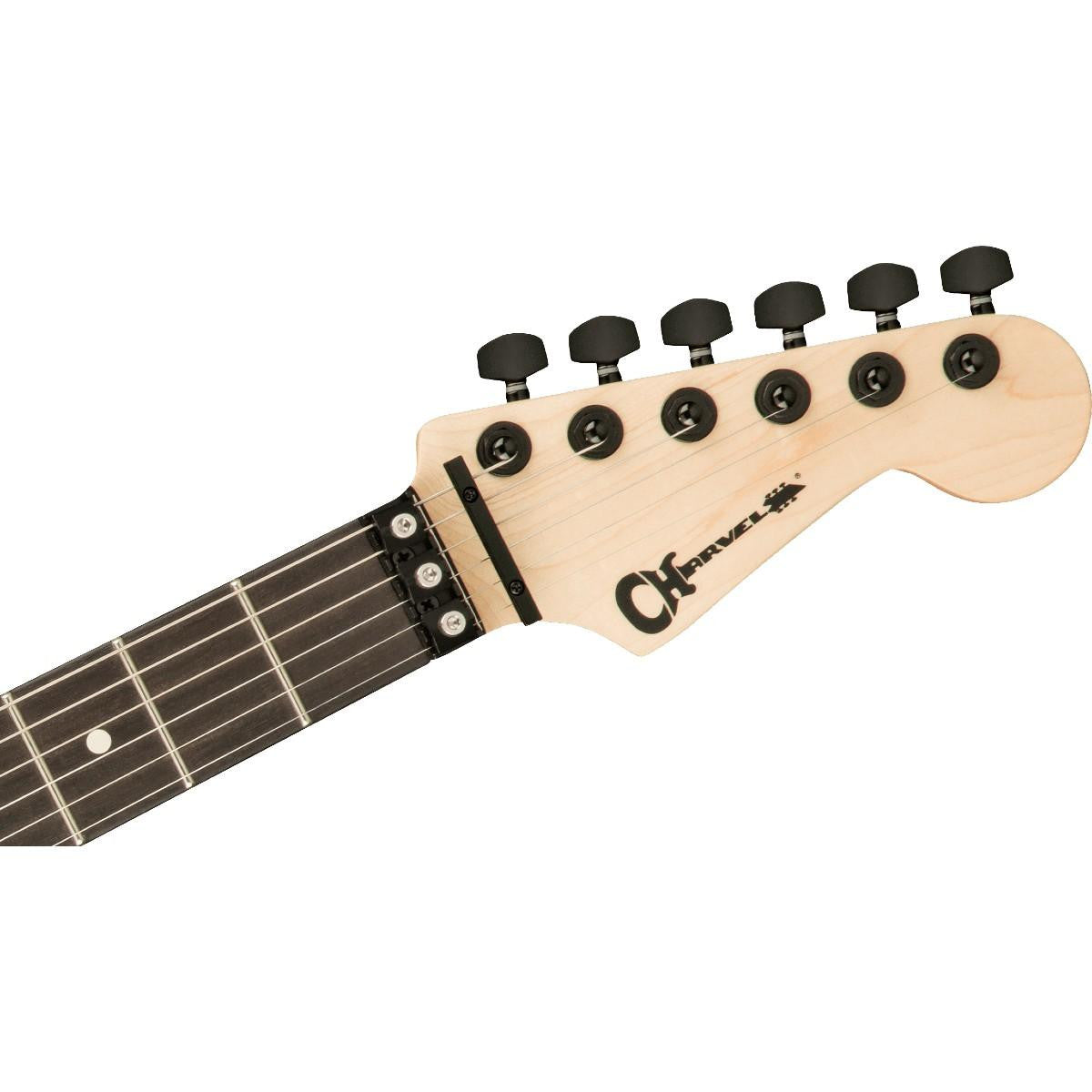 Charvel Jim Root Signature Pro-Mod San Dimas® Style 1 HH FR E, Ebony Fingerboard, Satin White