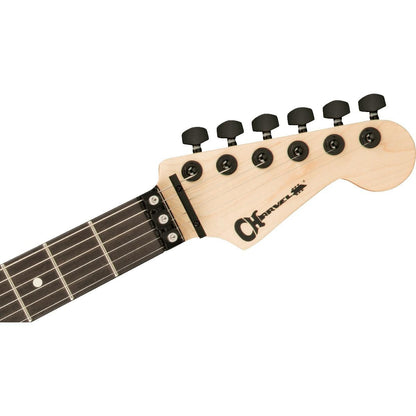 Charvel Jim Root Signature Pro-Mod San Dimas® Style 1 HH FR E, Ebony Fingerboard, Satin White