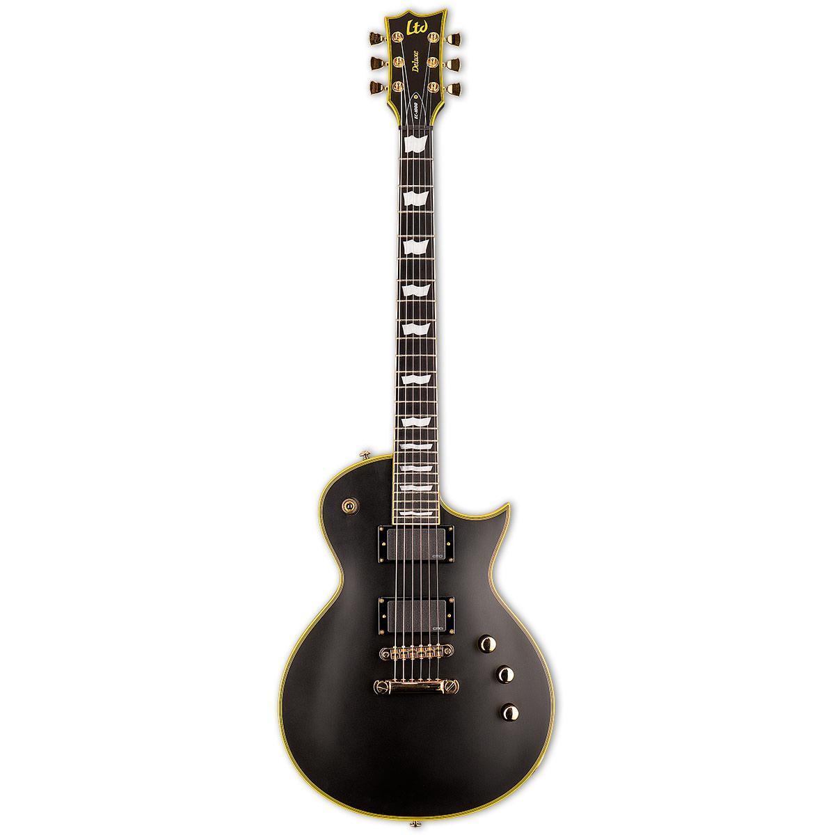 ESP LTD EC-1000 Electric Guitar with EMG Pickups - Vintage Black