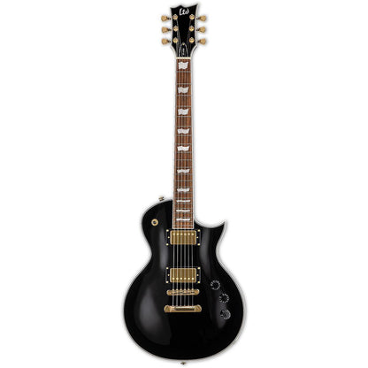 ESP LTD LEC256BLK SINGLE CUT Set-Neck Electric Guitar - Black