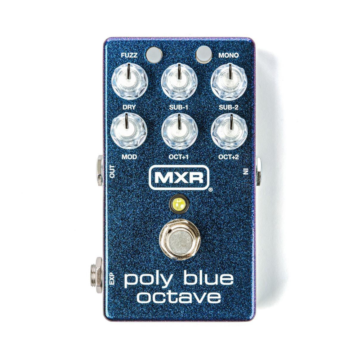 MXR M306 Poly Blue Octave Pedal w/Fuzz and Modulation