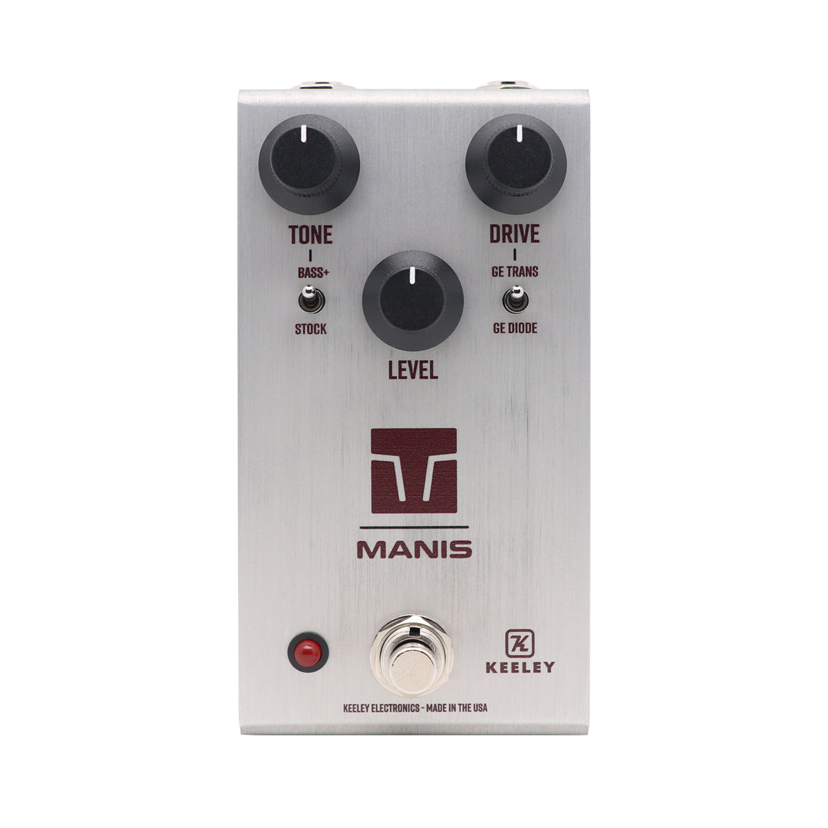 KEELEY ELECTRONICS Manis Overdrive - Brushed Silver