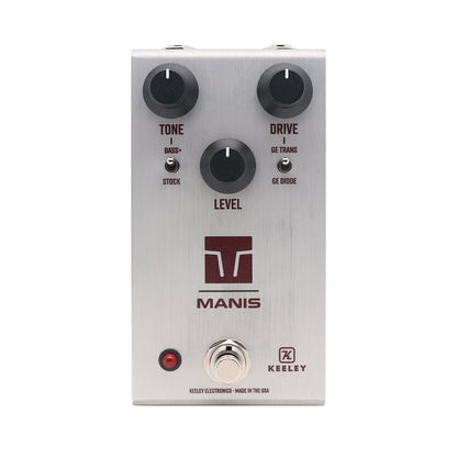 KEELEY ELECTRONICS Manis Overdrive - Brushed Silver