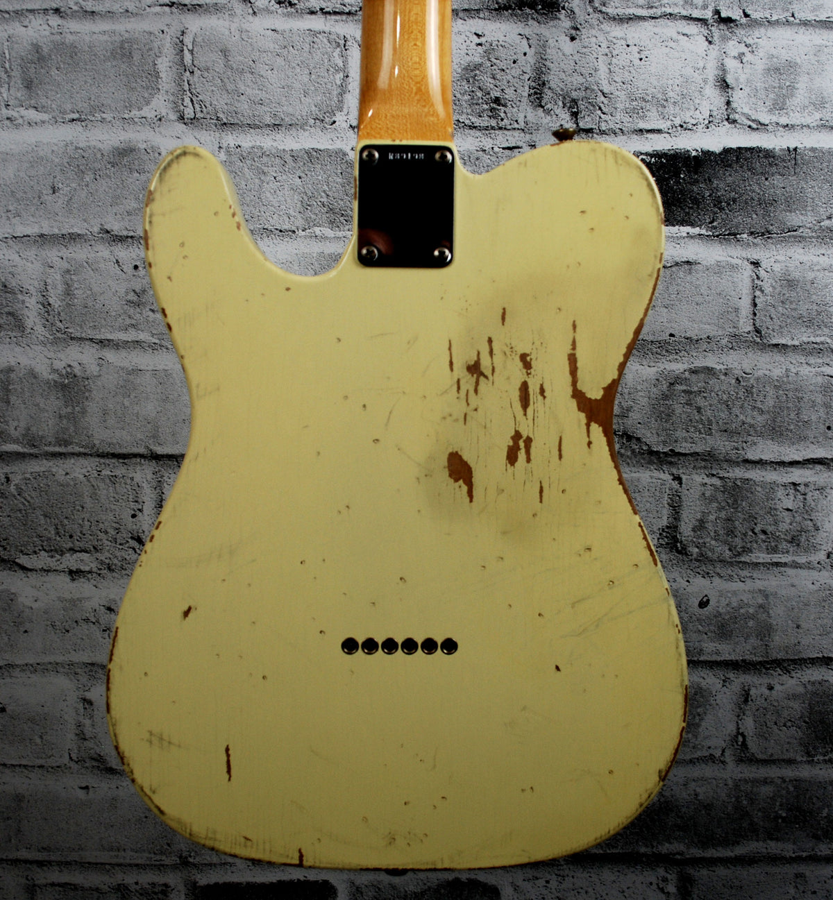 Fender Custom Shop Master Built  - Dennis Galuszka - 62 Telecaster Relic - Vintage White