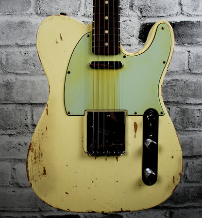 Fender Custom Shop Master Built  - Dennis Galuszka - 62 Telecaster Relic - Vintage White