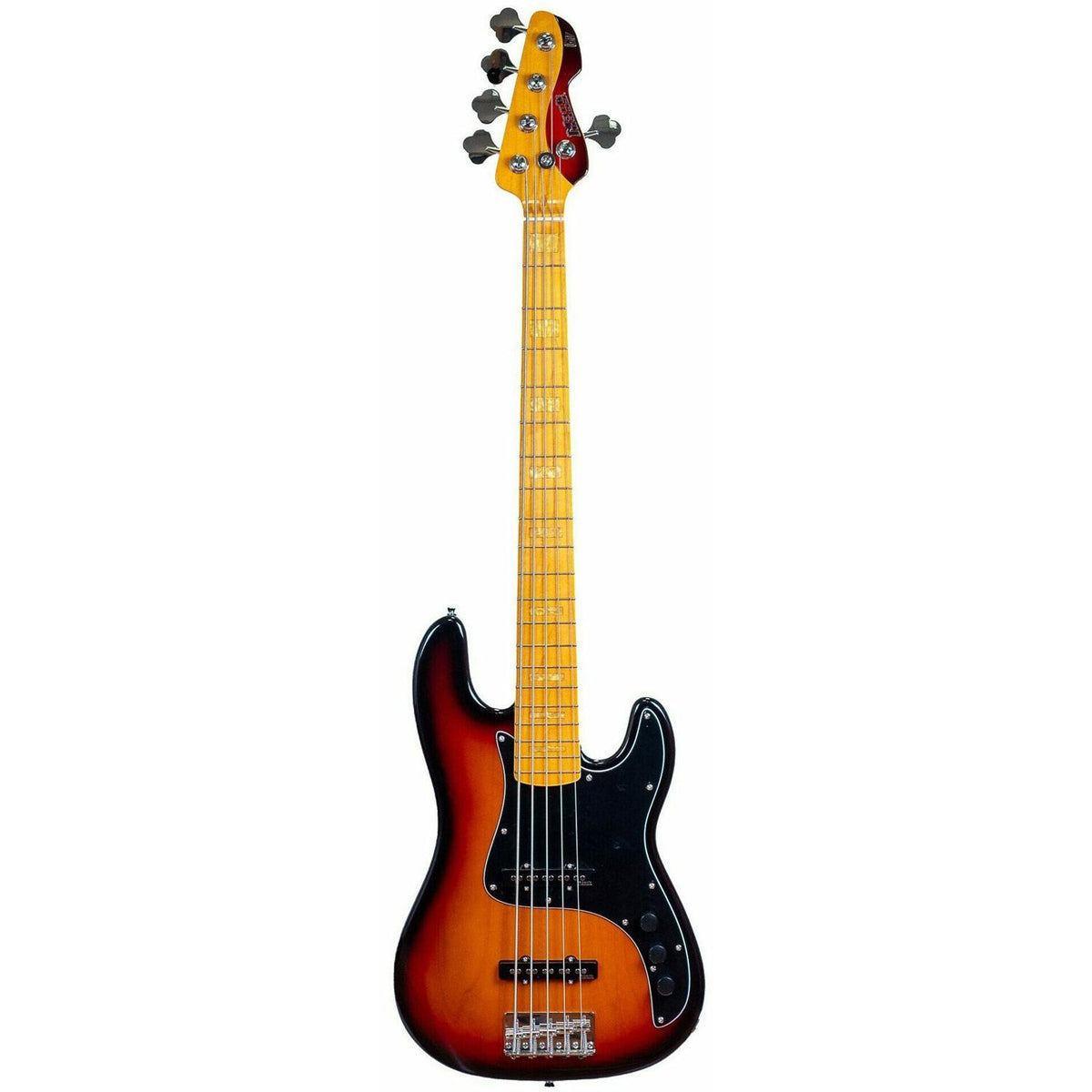 Markbass MB-GV-5-GLOXY 3-TONE SUNBURST CR MP PASSIVE Bass Guitar