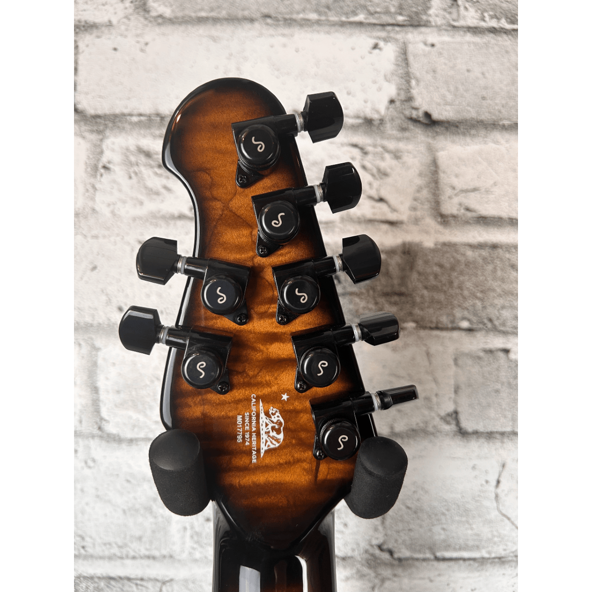 Ernie Ball Music Man Signed John Petrucci Limited-edition Maple Top Majesty 7-string Electric Guitar - Spice Melange
