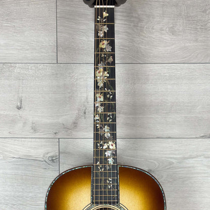 MARTIN O'ahu K-42 Hibiscus Custom & Special Editions, K-12 Fret, Acoustic, Dark Toasted Burst