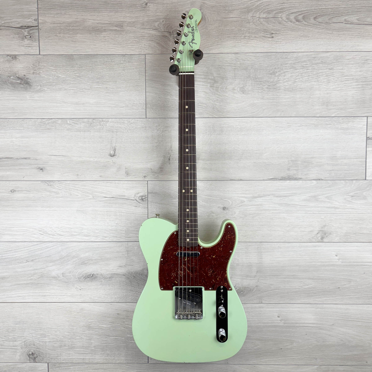 FENDER Custom Shop 1963 Telecaster Journeyman Relic, 3A Rosewood Fingerboard, Aged Surf Green