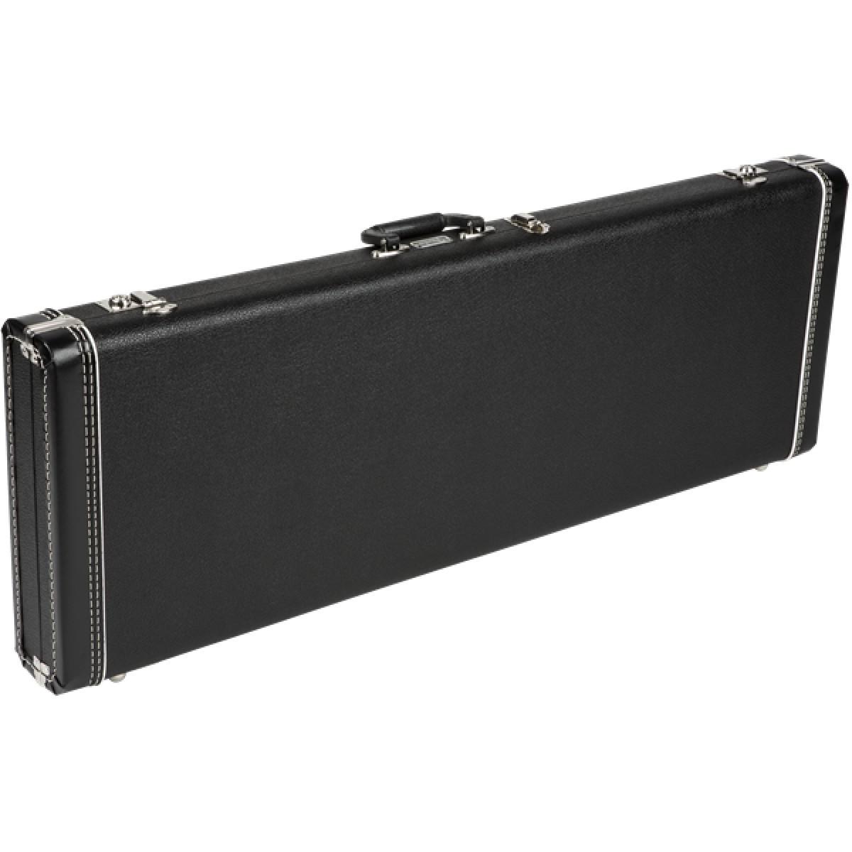 Fender G&G Standard Mustang®/Cyclone™ Hardshell Case, Black with Black Acrylic Interior