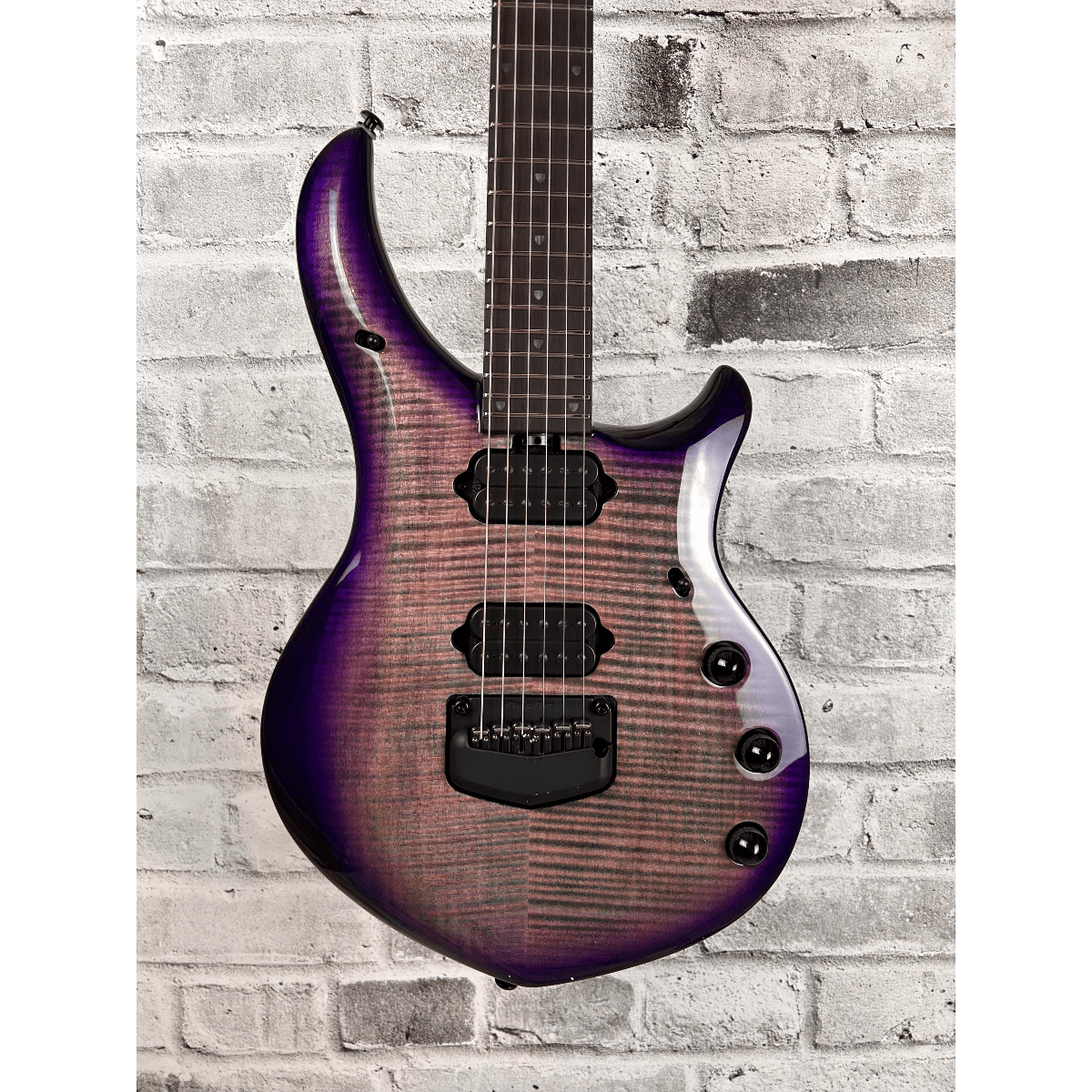 Ernie Ball Music Man, signé à la main Majesty Maple Top 6 cordes