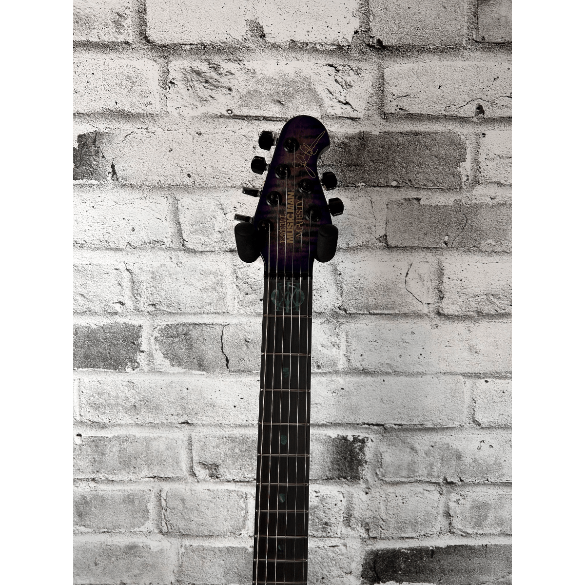 Ernie Ball Music Man, signé à la main Majesty Maple Top 6 cordes