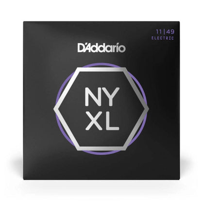 D'Addario NYXL Nickel Wound Electric Guitar Strings, Medium, 11-49