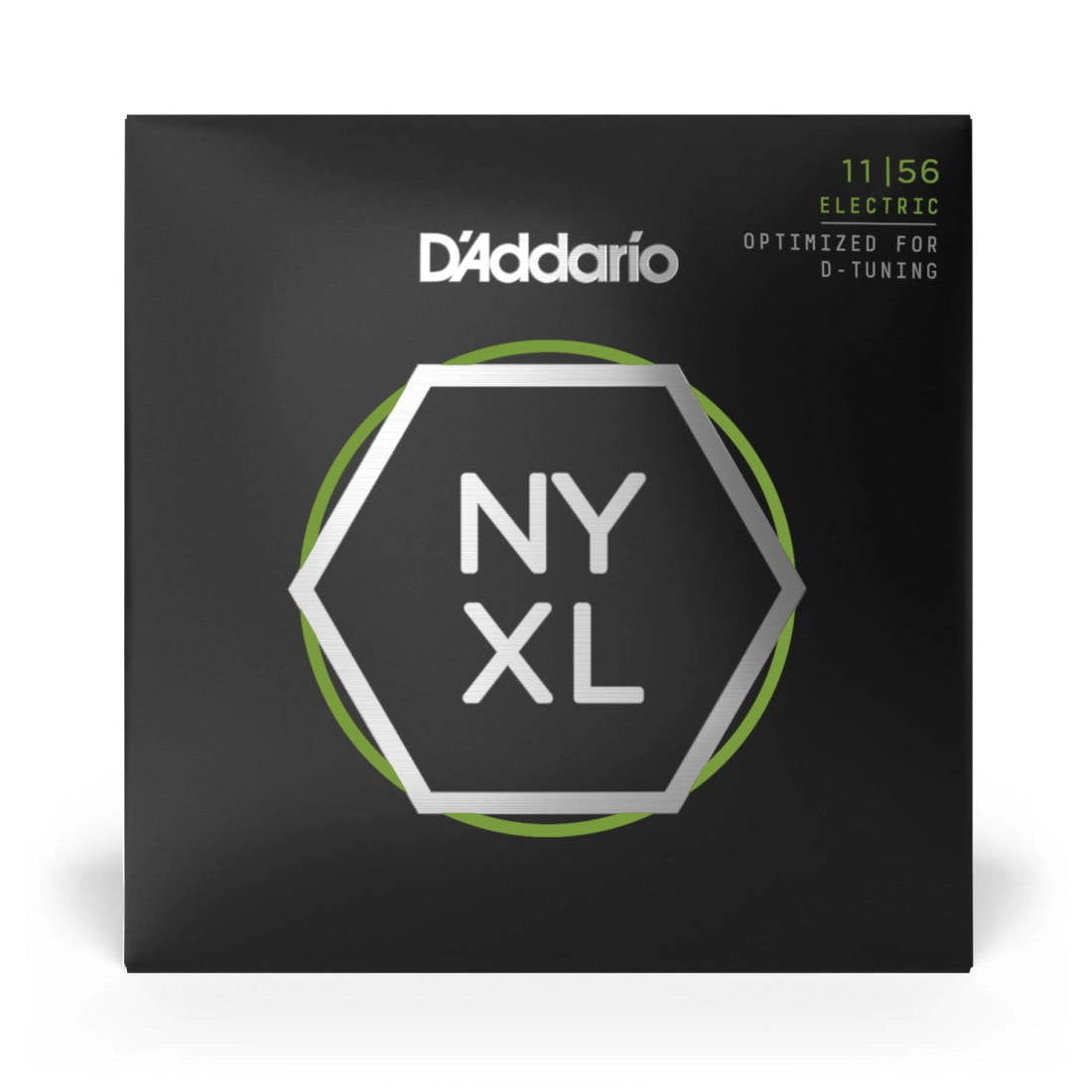 D'Addario NYXL Nickel Wound, Medium Top / Extra-Heavy Bottom, 11-56