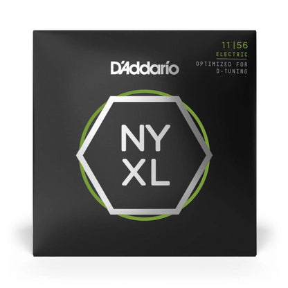D'Addario NYXL Nickel Wound, Medium Top / Extra-Heavy Bottom, 11-56