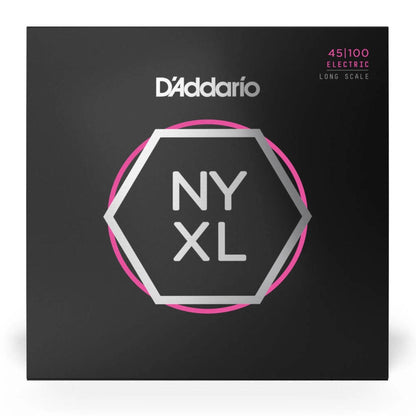D'ADDARIO NYXL Bass String Set, Long Scale, Regular Light, 45-100
