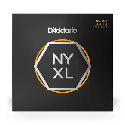 D'Addario NYXLl Bass String Set, Long Scale, Medium, 50-105