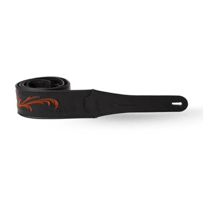 Taylor Guitars 2.5'' Nouveau Leather Guitar Strap - Black