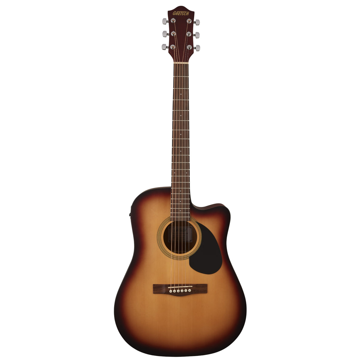 GRETSCH Prelude D100CE Dreadnought Cutaway Acoustic/Electric, Walnut Fingerboard, Sunburst