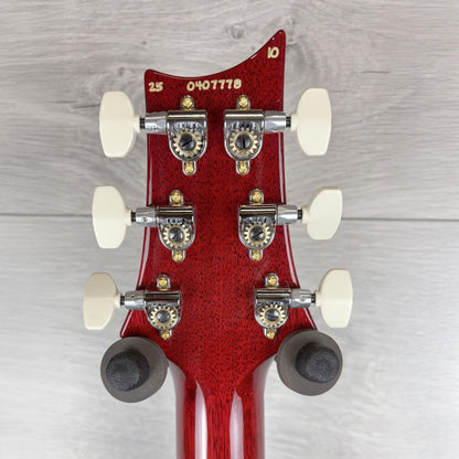 PRS 40th Anniversary Custom 24-08 Semi-Hollow Limited Edition, Charcoal Cherry Burst