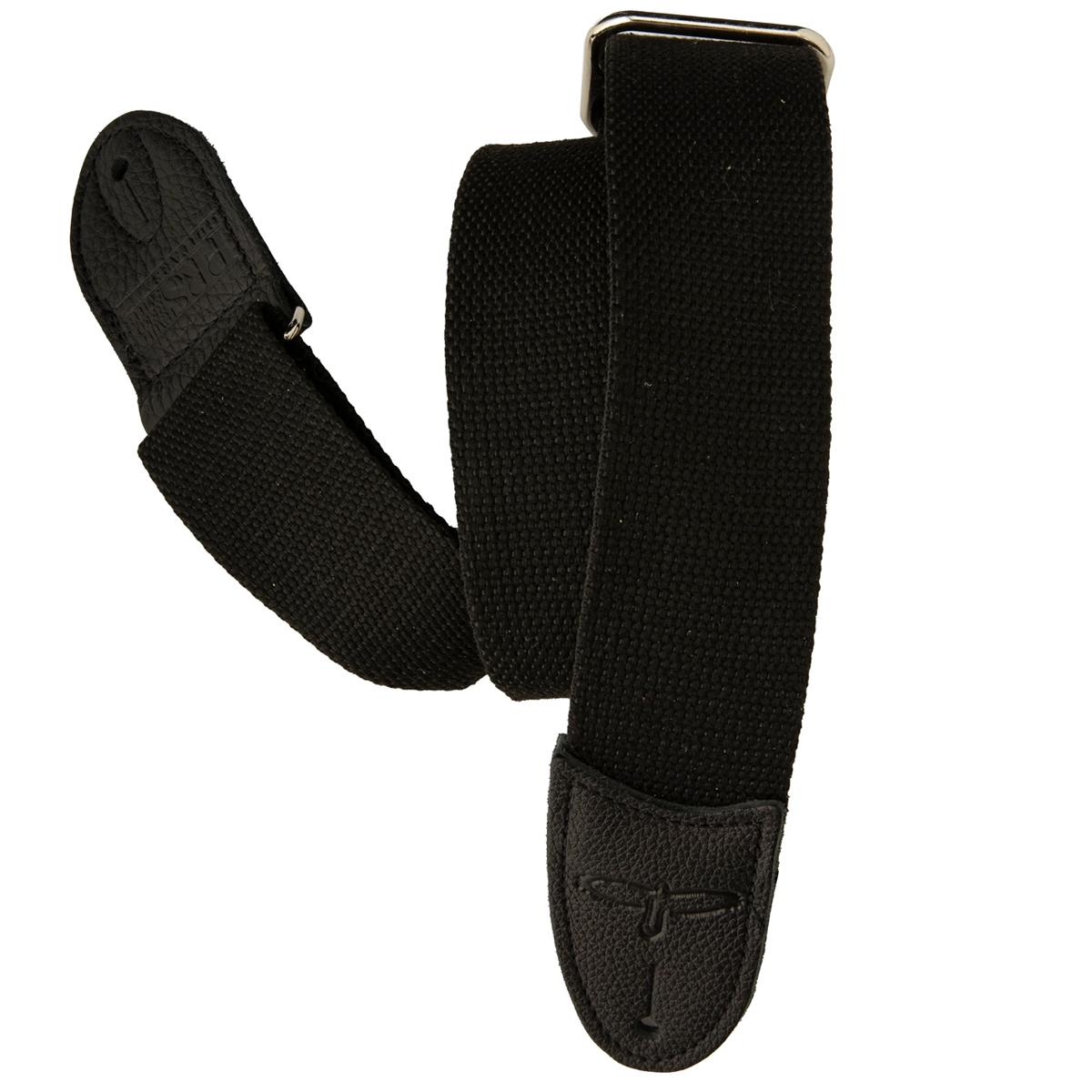PRS Paul Reed Smith 2" Deluxe Cotton Guitar Strap, 34"-58" Long, Black