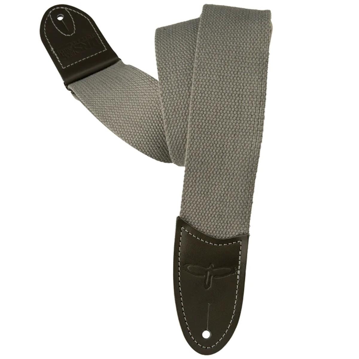 PRS Paul Reed Smith 2" Deluxe Cotton Guitar Strap, 36"-60" Long, Gray