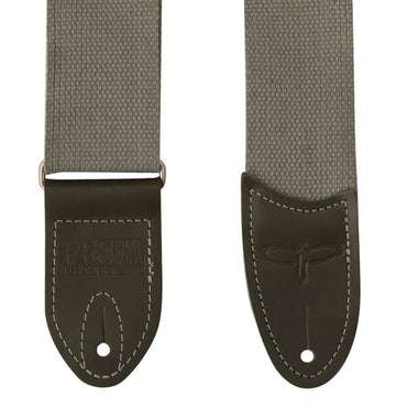 PRS Paul Reed Smith 2" Deluxe Cotton Guitar Strap, 36"-60" Long, Gray