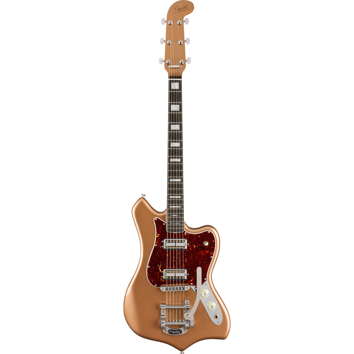 Fender Parallel Universe Volume II Maverick Dorado, Ebony Fingerboard - Firemist Gold