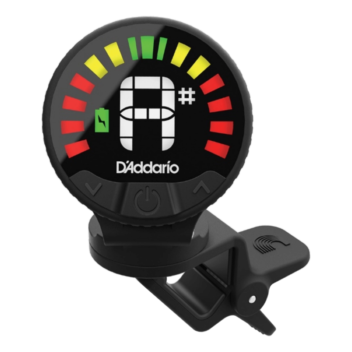 D'Addario's Planet Waves Nexxus 360 Rechargeable Clip-On Tuner