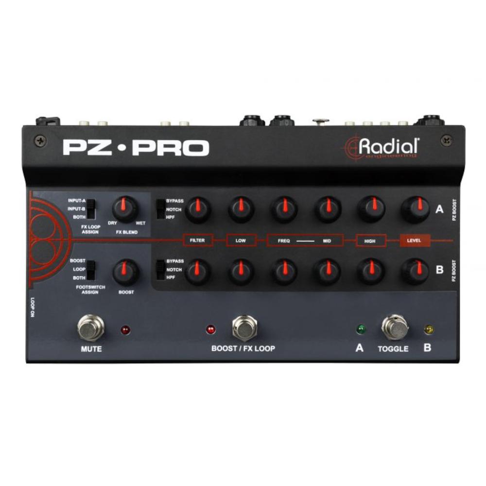 RADIAL PZ-Pro 2-Channel Acoustic Instrumental Preamp