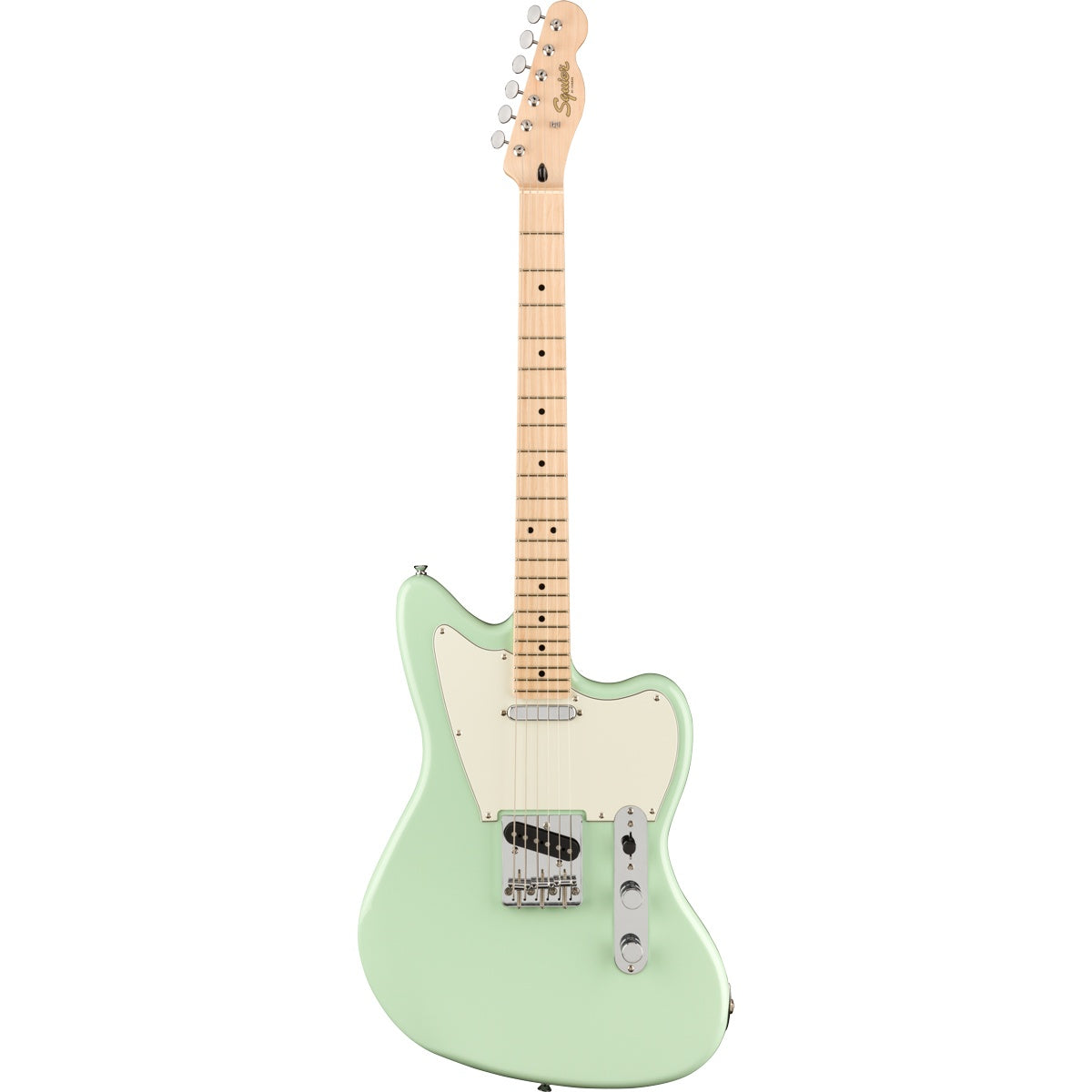 Squier Paranormal Offset Telecaster, Maple Fingerboard - Surf Green