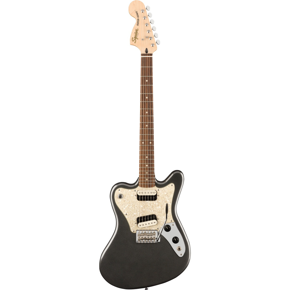Squier Paranormal Super-Sonic, Laurel Fingerboard - Graphite Metallic