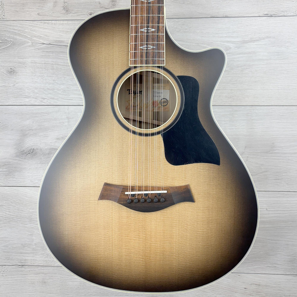 Taylor Guitars Custom TF #12141 12-String Grand Concert Acoustic-Electric Guitar - Light Burst