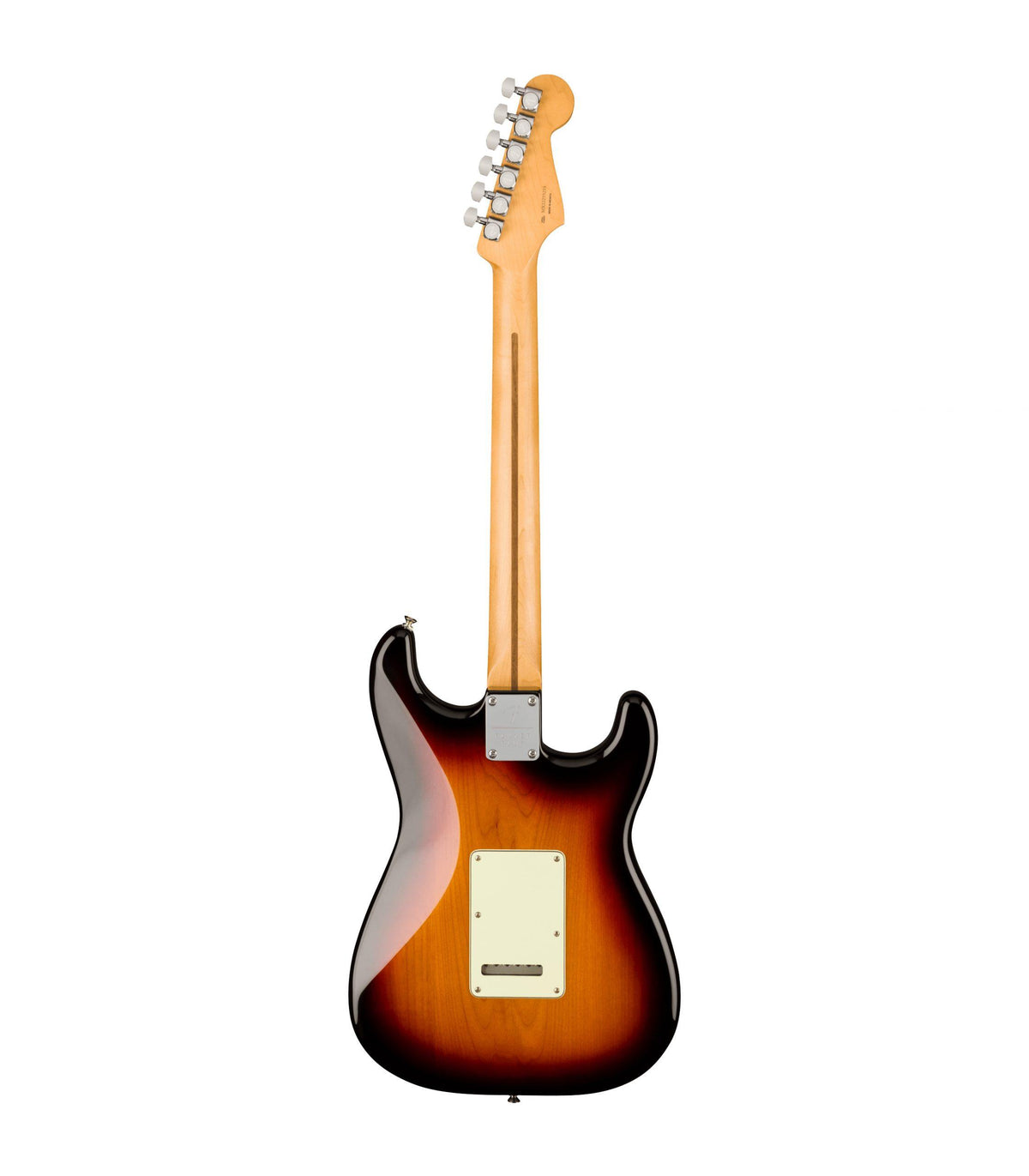 Fender Player Plus Stratocaster, Left-Hand, Maple Fingerboard - 3-Colour Sunburst