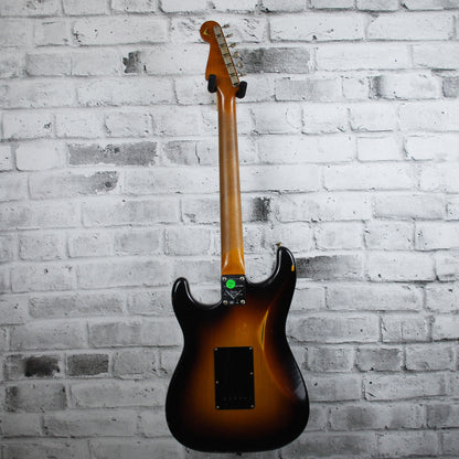 Fender 2019 LIMITED EDITION ROASTED POBLANO STRATOCASTER RELIC - Wide-Fade 2-Color Sunburst