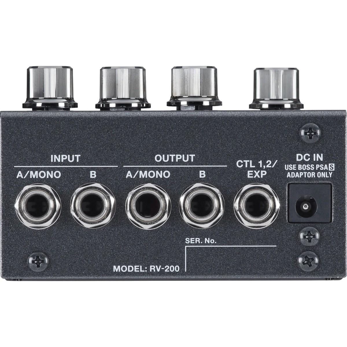 BOSS RV-200 Reverb Pedal